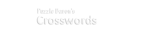 Crossword Puzzles by Puzzle Baron